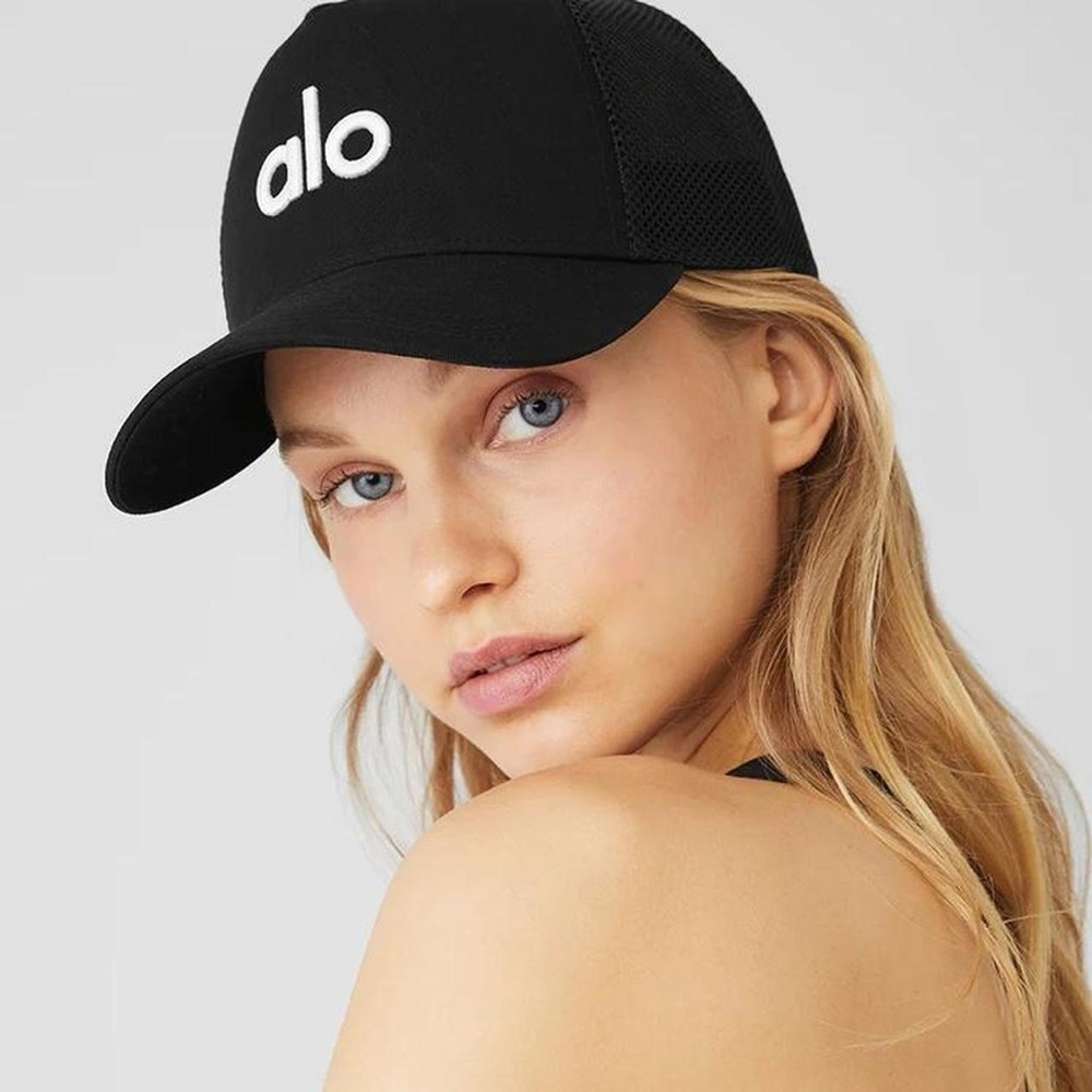 ALO Off-Duty Baseball Cap - Black + White - NEW - SOLD OUT IN STORE - Picture 3 of 3